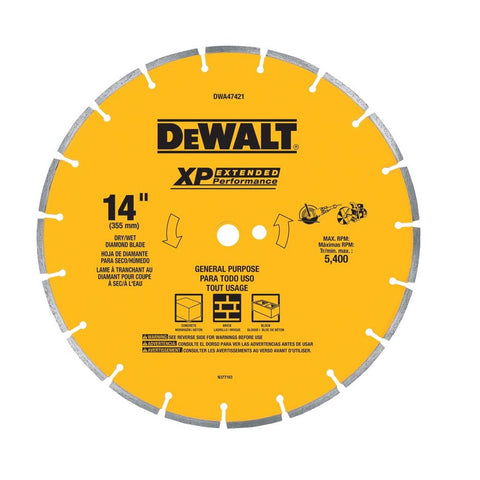DeWalt 14" Seg GP Circ Blade