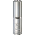 DeWalt Metric 12 Point 1/2" Drive Deep Socket, 14mm