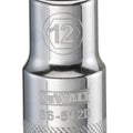 DeWalt Metric Standard Socket, 12 mm x 1/2" Drive, 6 Point