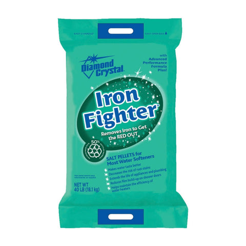 Diamond Crystal Water Softener Salt Pellets, 40 lb.