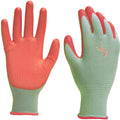 Digz Gardening Gloves, Gray/Orange, Small