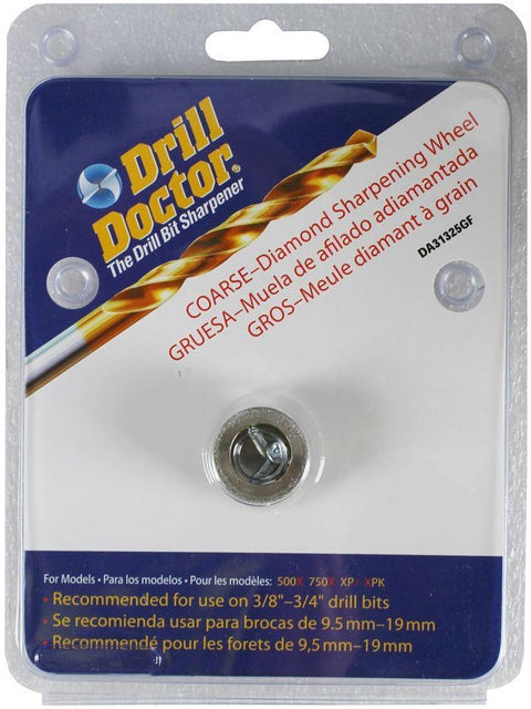 Drill Doctor DA31325GF Diamond Sharpening Wheel, 3/8", 100 Grit