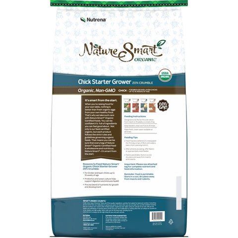Nutrena® Nature Smart® 20% Protein Chick Starter Grower Crumble 35 lbs