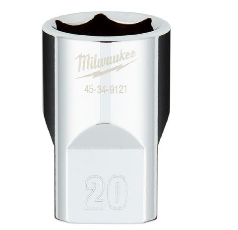 Milwaukee 1/2DR 20mm 4FLT Socket