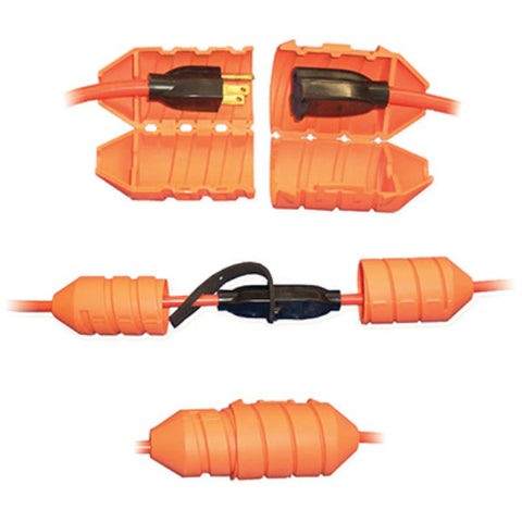 CORD CONNECT WATER-TIGHT CORD LOCK 15 AMP 120 VOLT ORANGE
