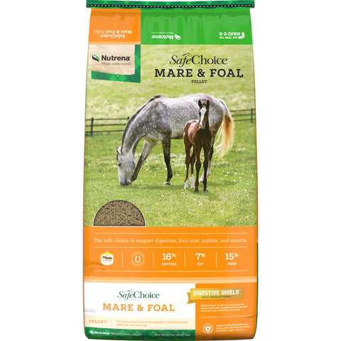 Nutrena® SafeChoice® Mare and Foal Pellet 50 lbs