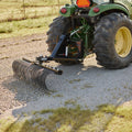 Tarter 6' Landscape Rake 300 Series Black