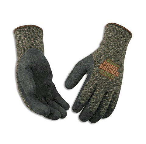 Kinco Frost Breaker Lined Camo Gloves, Men's Medium