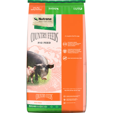 Nutrena® Country Feeds® Pig Feed 14% Pellet 50 lbs