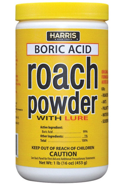 Harris Boric Acid Roach Killer, 16 oz