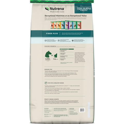 Nutrena® Triumph® Fiber Plus 50 lbs