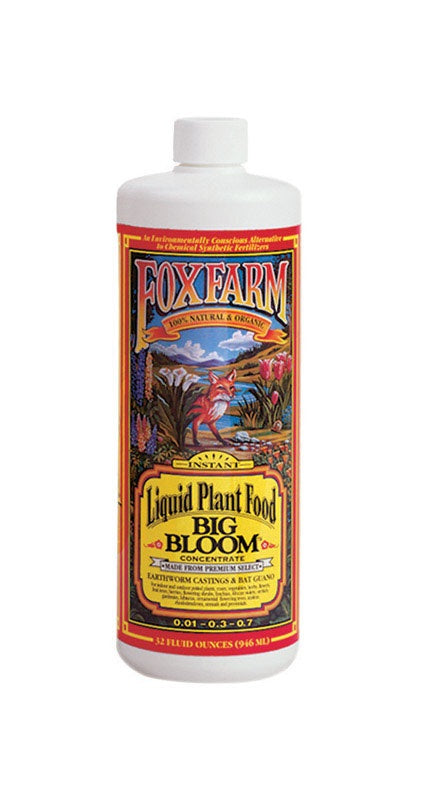 FoxFarm Big Bloom Liquid Plant Food, 1 qt