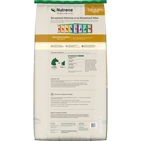 Nutrena® Triumph® Professional Pellet 50 lbs