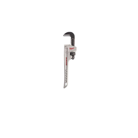 Milwaukee Pipe Wrench, 10", Aluminum
