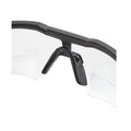 Milwaukee Magnified Safety Glasses, Black/Red Frame