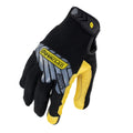 Ironclad Impact Gloves, Black/Yellow, Medium