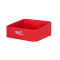 Milwaukee Packout Shelf Bin, 3.6 Inch, Red