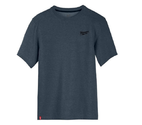 Milwaukee Short Sleeve Men's Hybrid Work Tee Shirt