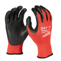 Milwaukee Cut Resistant Gloves, Black/Red