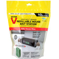 Victor Bait Station Refills, 10 Pack, Black
