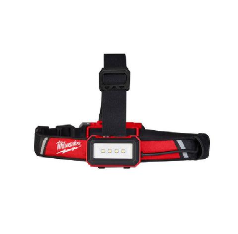 Milwaukee LED Rechargeable Head Lamp, Black/Red
