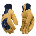 Kinco Pigskin Knit Work Gloves, Medium
