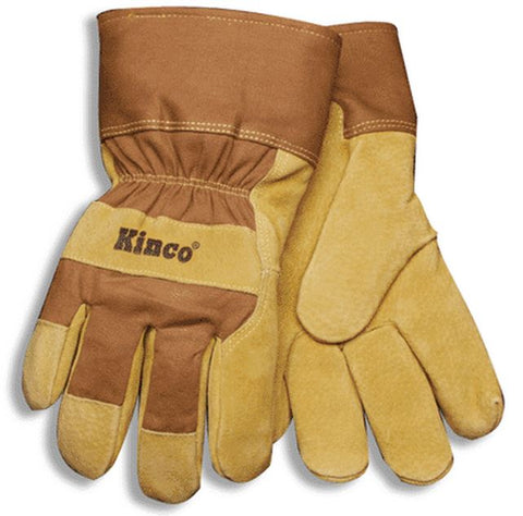 Kinco Split Pigskin Leather Gloves, XXL