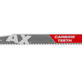 Milwaukee The AX with Carbide Teeth SAWZALL Blade, 5 TPI, 12"