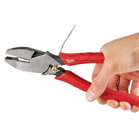 Milwaukee 9" Lev Linemans Pliers