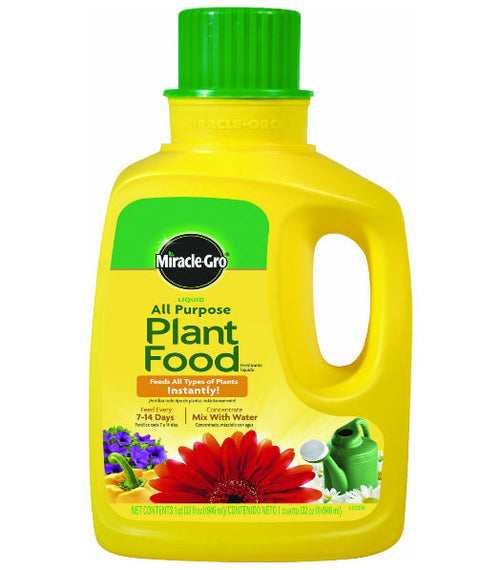 Miracle-Gro All-Purpose Liquid Plant Food, Quart
