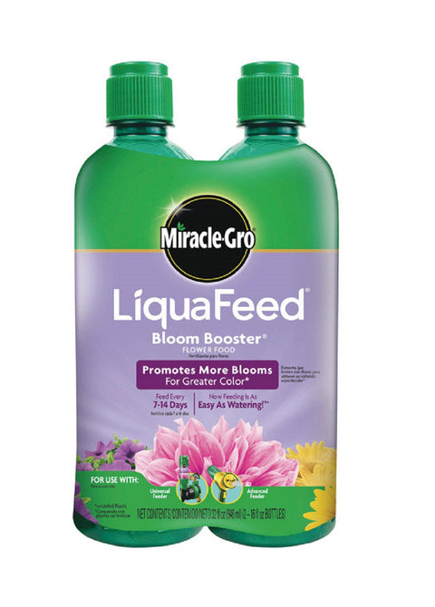 Miracle-Gro Bloom Booster LiquaFeed Refills, 2-Pack