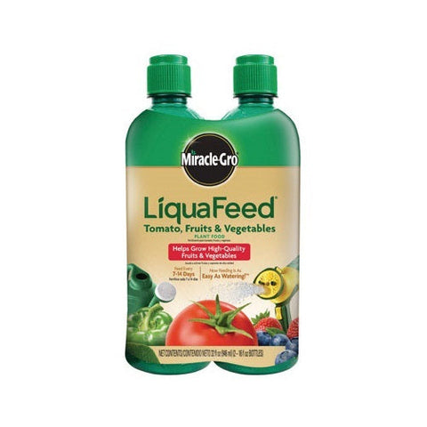 Miracle-Gro Tomato, Fruit & Vegetable Feeder Cartridges, 2 Pack