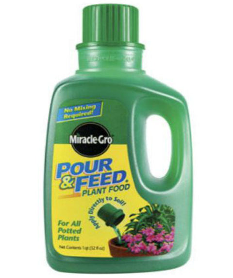 Miracle-Gro Pour & Feed All-Purpose Plant Food, 32 oz