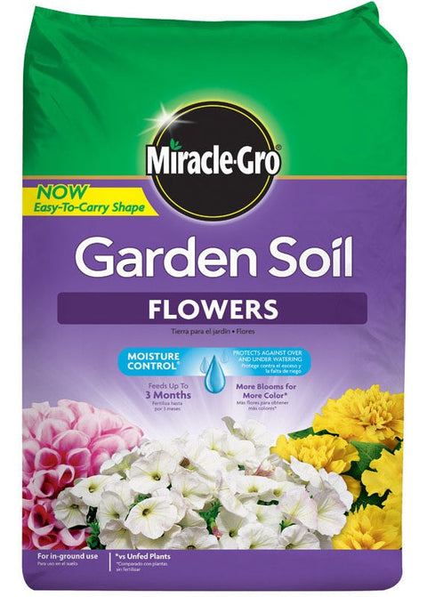 Miracle-Gro Garden Soil for Flowers, 1.5 cu ft