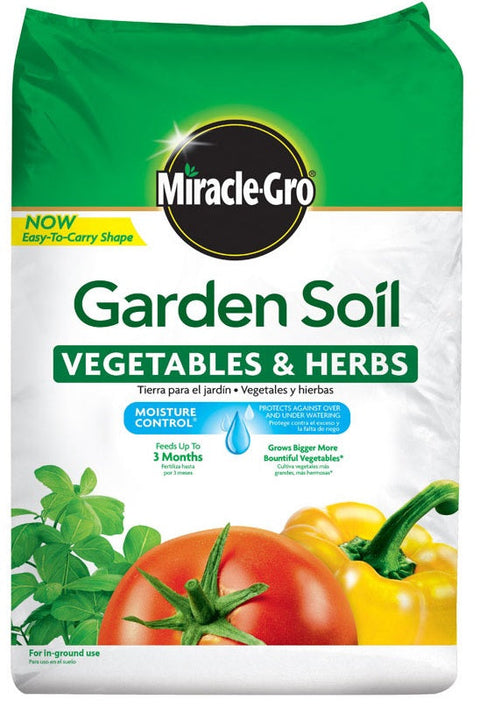Miracle-Gro Garden Soil for Vegetables & Herbs, 1.5 cu ft