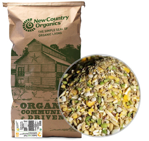New Country Organics Organic Soy Free Layer Classic Grind 25 lb