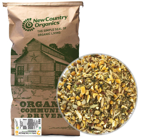 New Country Organics Wheat-Free Layer Feed, 25 lb