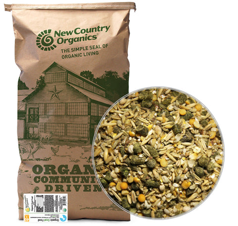 New Country Organics Certified Organic Soy-Free Goat Feed 40 lb