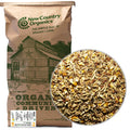 New Country Organics Organic Soy-Free Scratch Feed — bag with organic corn, milo, oats and wheat