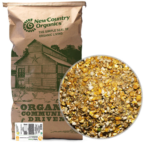 New Country Organics Certified Organic Turkey Grower Feed, 40 lb