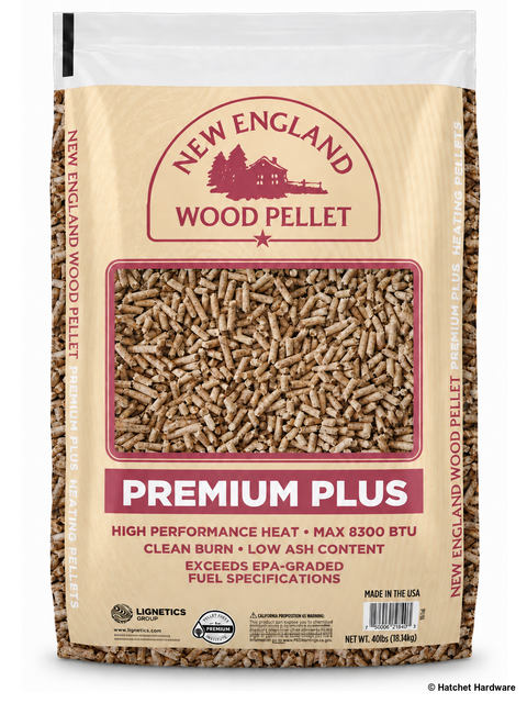 New England Wood Fuel Pellets, 40 lb