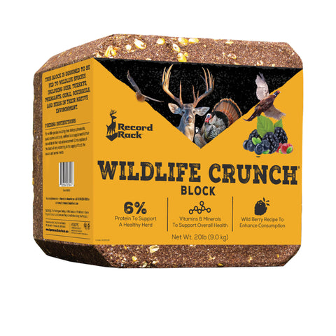 Record Rack® Wildlife Crunch® Block 20 lbs