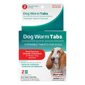Durvet Dog Worm Tabs 26-60 lb, 2 Count