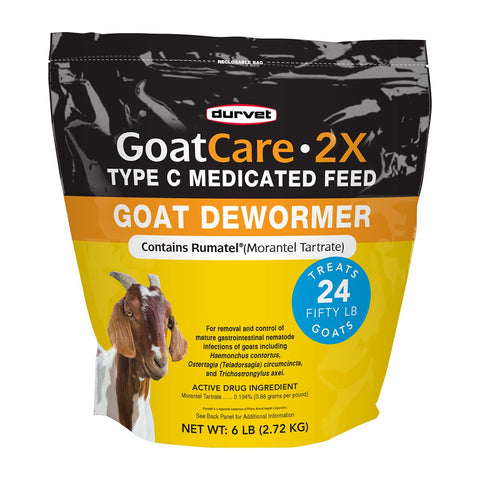 Durvet GoatCare-2X Morantel Tartrate Dewormer 6 lb