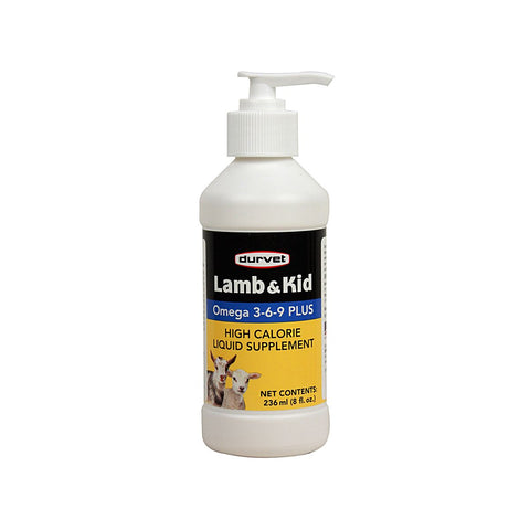 Durvet Lamb & Kid Omega 3-6-9 Plus Liquid 8 oz
