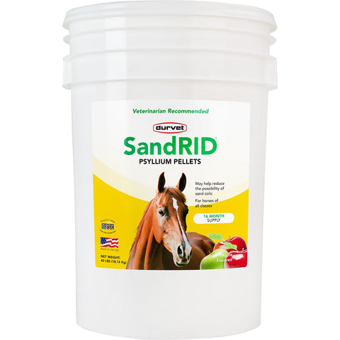 Durvet SandRid Psyllium Pellets Apple 40 lb