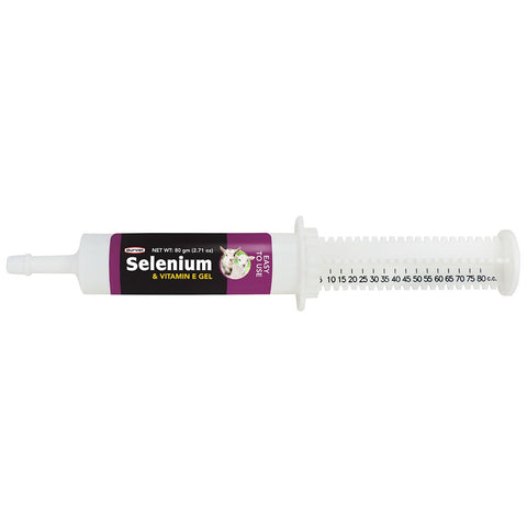Durvet Selenium & Vitamin E Gel for Sheep & Goats, 80 ml Syringe