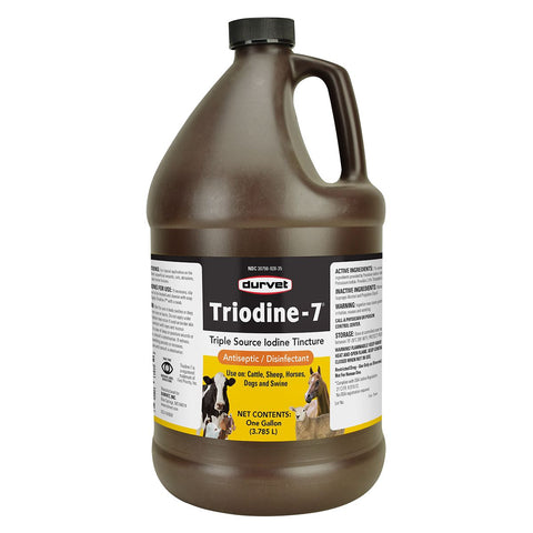 Durvet Triodine-7 Iodine Antiseptic Disinfectant 1 gal