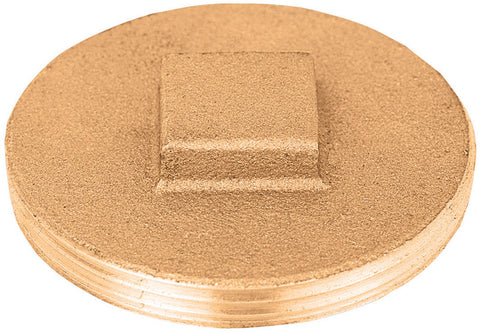 Sioux Chief 876-RS40 MPT Brass Replacement Plug,  4 inches