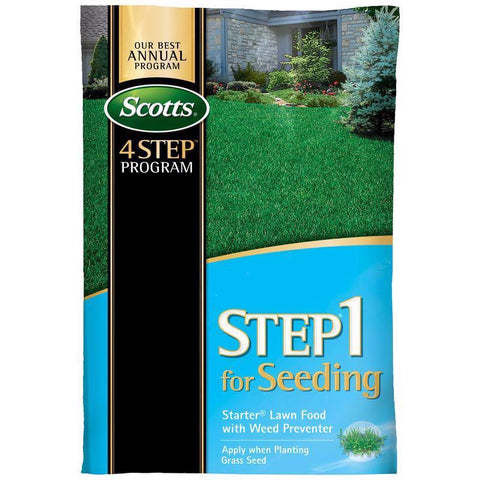 Scotts Turf Builder Lawn Food Step 1 with Seeding Protection, 5,000 sq. ft.